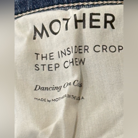 MOTHER  The Insider Crop Step ChewJeans 29
Dancing On Coals blue - Picture 5 of 8